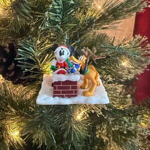 Hallmark Keepsake Ornament featuring Mickey Mouse and Pluto